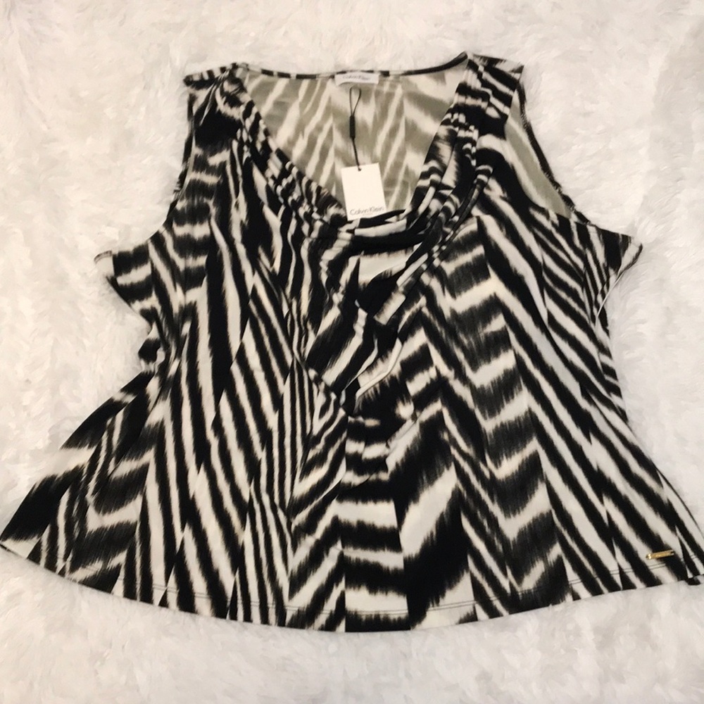 Calvin Klein cowl neck sleeveless top size 3X